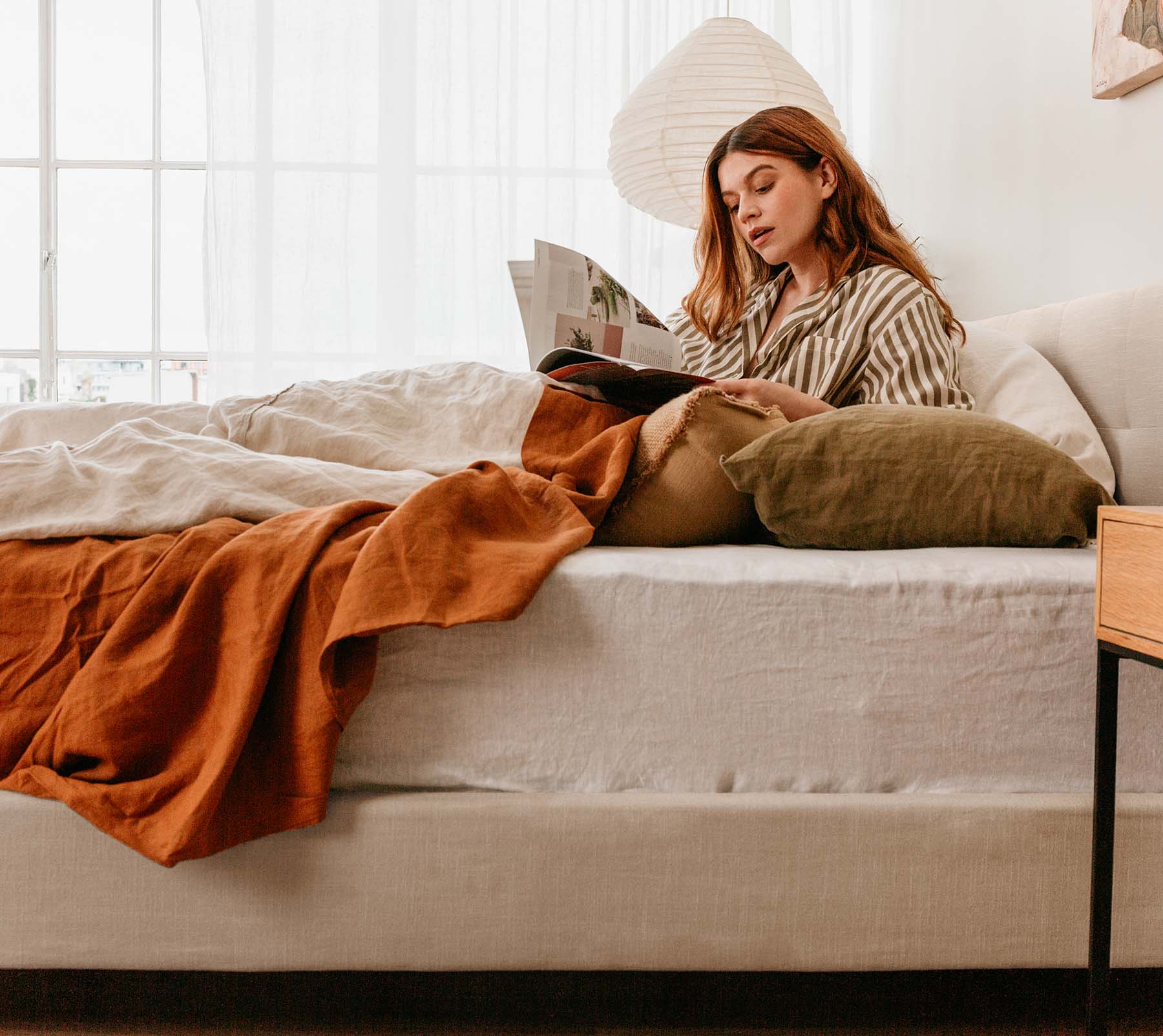 Piha Bed Frame - Sand