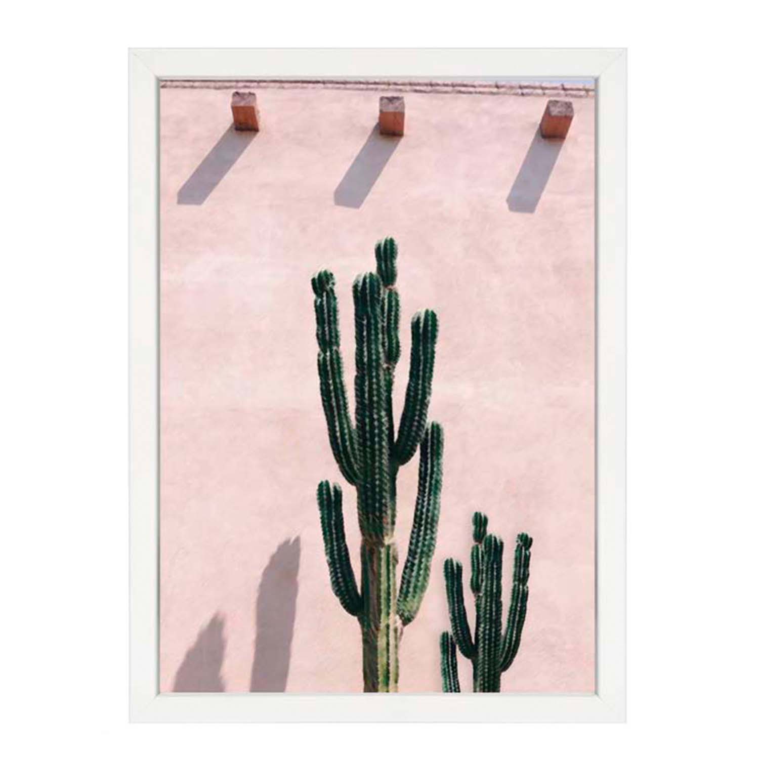 Pink Cacti Print